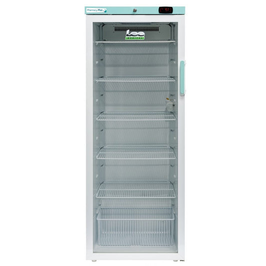 Lec Fridge 310L - Pharmacy Refrigerator - Freestanding Glass Door  - Bluetooth PPGR310BT-LHH [Left Hinge]