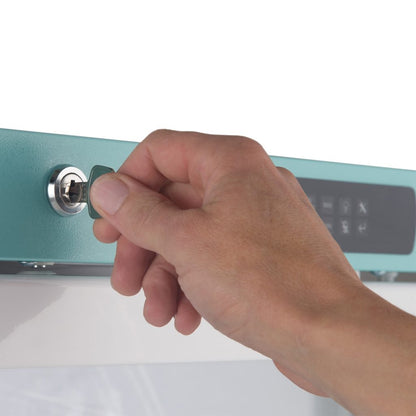 Lec PPGR158UK - 158L Under-counter Control Plus Glass Door Refrigerator