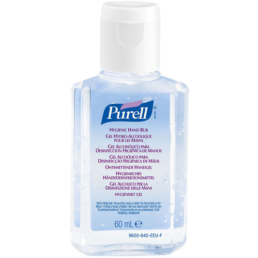 Purell Instant Hand Sanitiser 60ml Bottle - Single - Purell