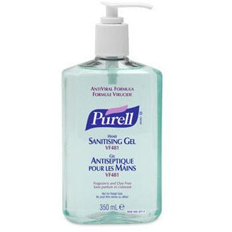 Purell Hand Sanitising Gel 350ml Pump VF481 Case of 12