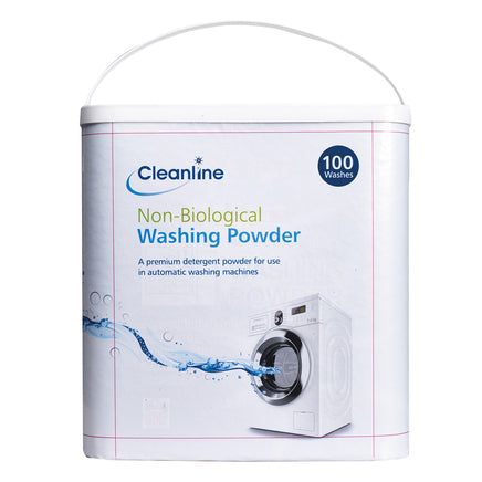 Cleanline Non Biological Powder 100 Wash - Bunzl Catering Supplies