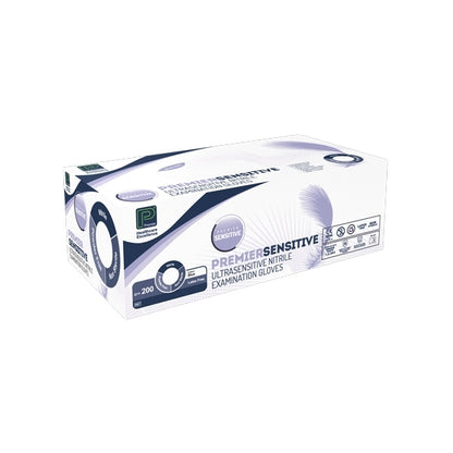 Premier U'Sensitive Nitrile Examination Gloves Small - Pack of 200 - Premier