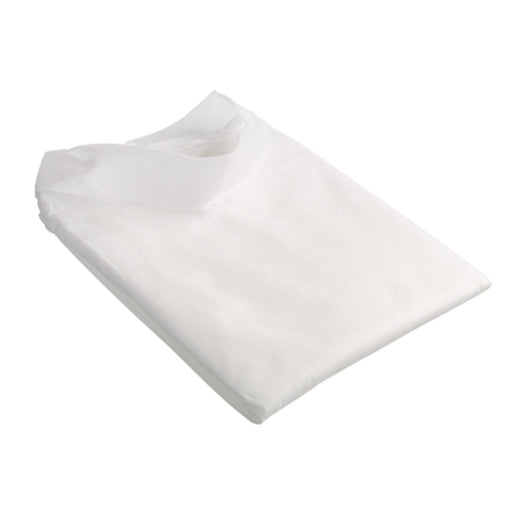 White Styled Collar Adult Shrouds - Case of 50
