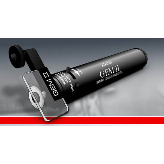 GEM II Battery Powered Ring Cutter Kit with Battery Charger Unit - Aztec Medical