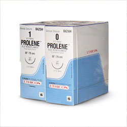 Prolene Suture Cutting Needle: 9.3mm 60cm Blue 8-0 x 12