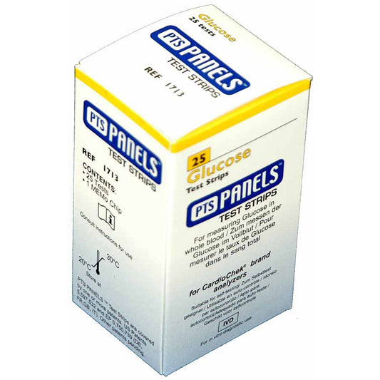 Glucose Test Strips for CardioChek x 25