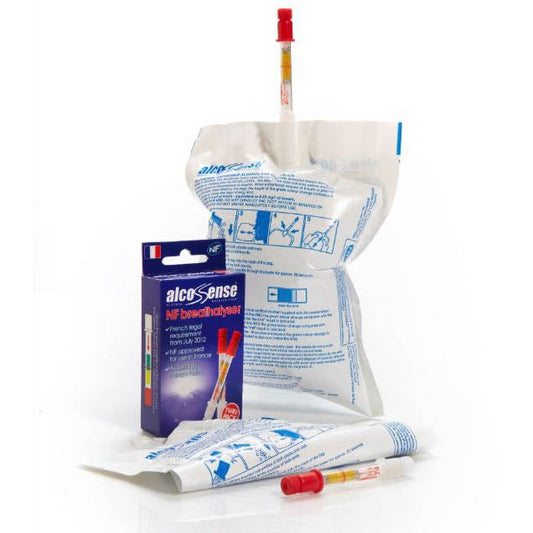 AlcoSense Alcohol Breathalyser (12 packs) - Safety First Aid