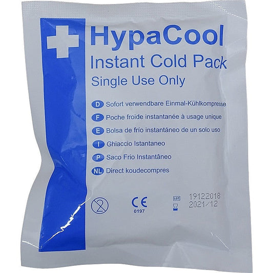 HypaCool Instant Cold Pack, Compact - 12.5 x 15cm - Single - Safety First Aid