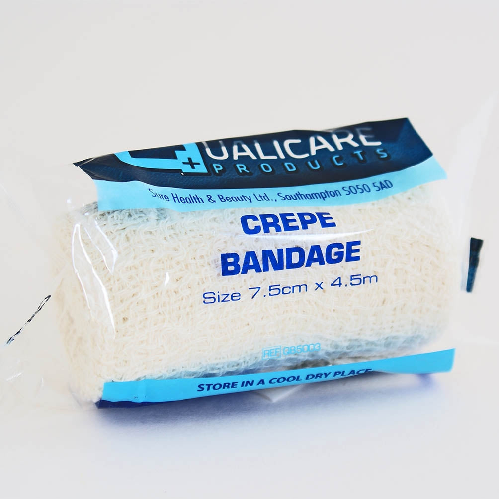 Crepe bandage 7.5cm x 4.5m - Medisave UK