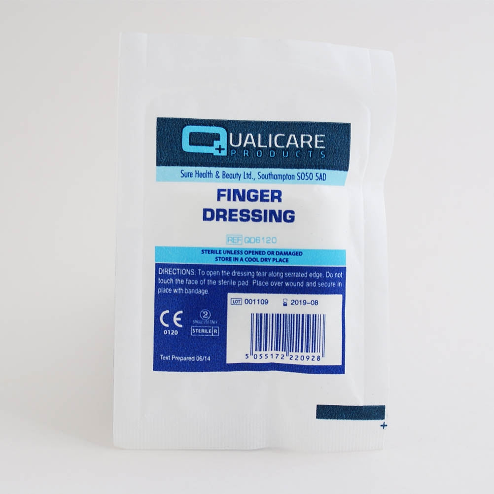 Finger Compression Dressing 3.5 cm x 3.5cm Finger Dressing (One Dressing) – Medisave UK