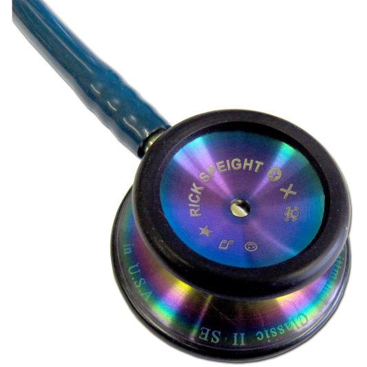 Littmann Classic II S.E. Stethoscope: Caribbean Blue Rainbow 2823 - 