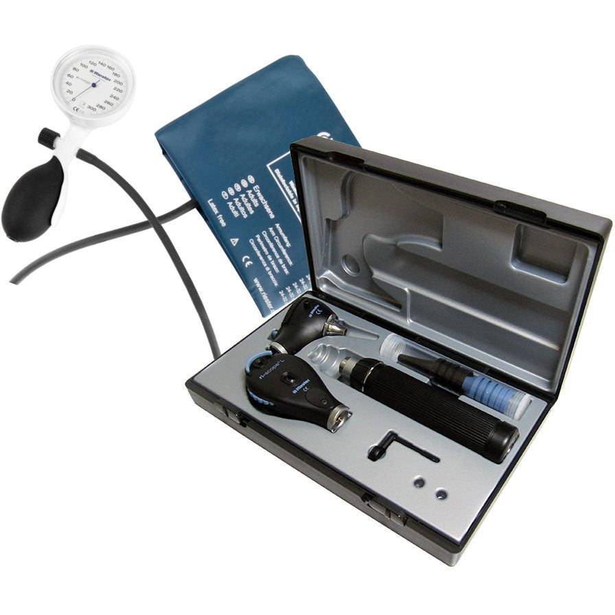 Ri-LED Diagnostic Set & E-Mega Sphygmomanometer Bundle Kit – Medisave UK