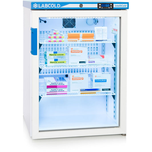 Labcold RLDG0510 Pharmacy Refrigerator - 150 Litre (Glass Door) - 