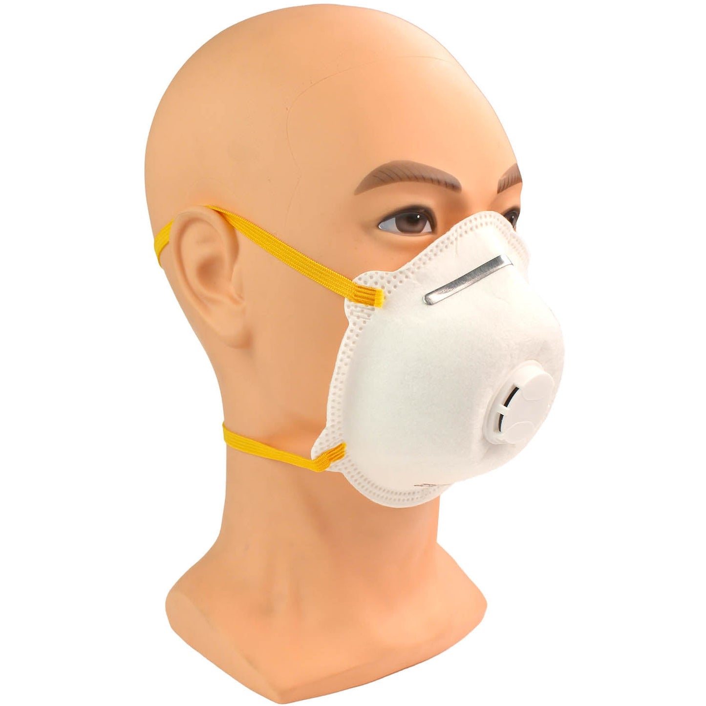 FFP2 Moulded Cup Respirator Face Mask x 10 - Valved - Discontinued