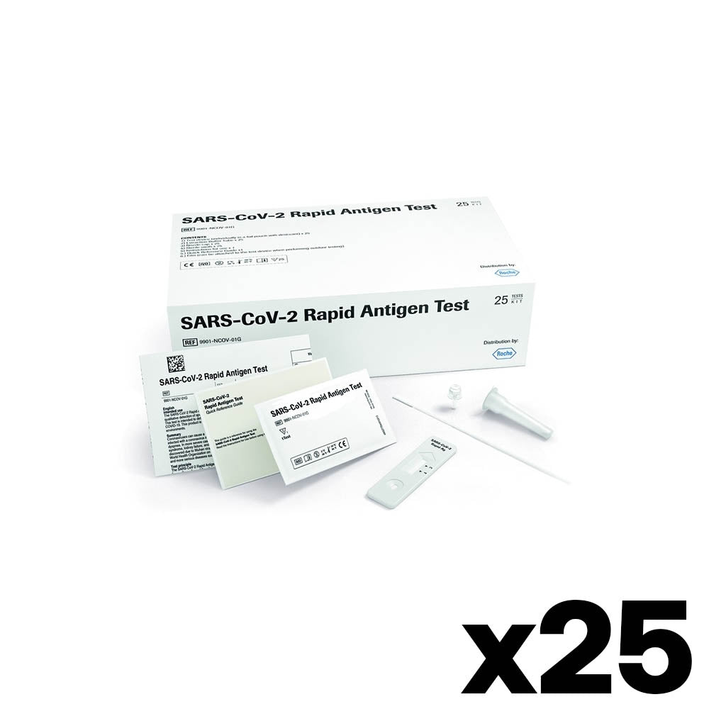 Roche SARS-CoV 2 Rapid Antigen Test x 25 – Medisave UK