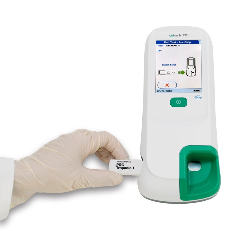 Roche Cardiac Blood Test Device Kit Cobas H 232 (Scanner Included) - Roche