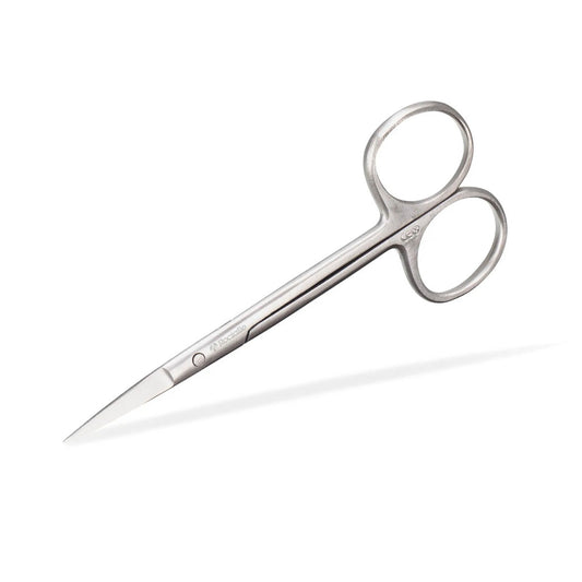 Scissors Iris Micro Eye Straight 11.5cm (4.5") - Single - Rocialle