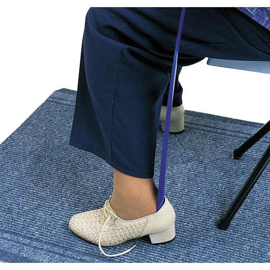 Blue Metal Shoe Horn - Drive Medical