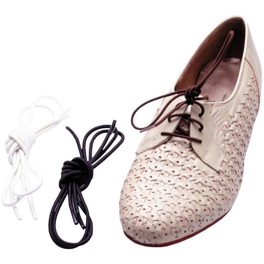 Pair of White Elastic Shoe Laces x 2