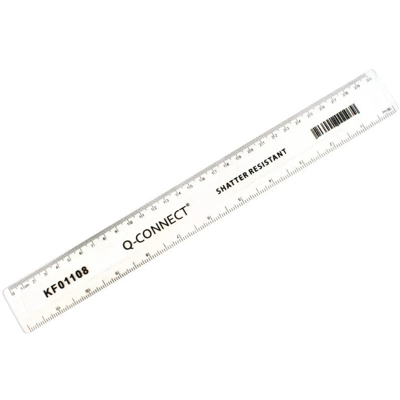 Single Point Ruler Ruler - Shatterproof - 30cm - Single – Medisave UK