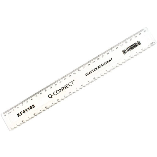 Ruler - Shatterproof - 30cm - Single