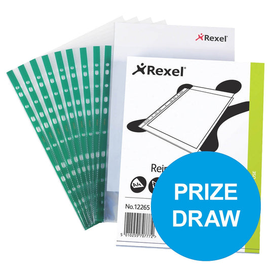 Rexel Pockets Reinforced Polypropylene Clear(Pack of 100)CKP/A4 - Rexel Crystalfile