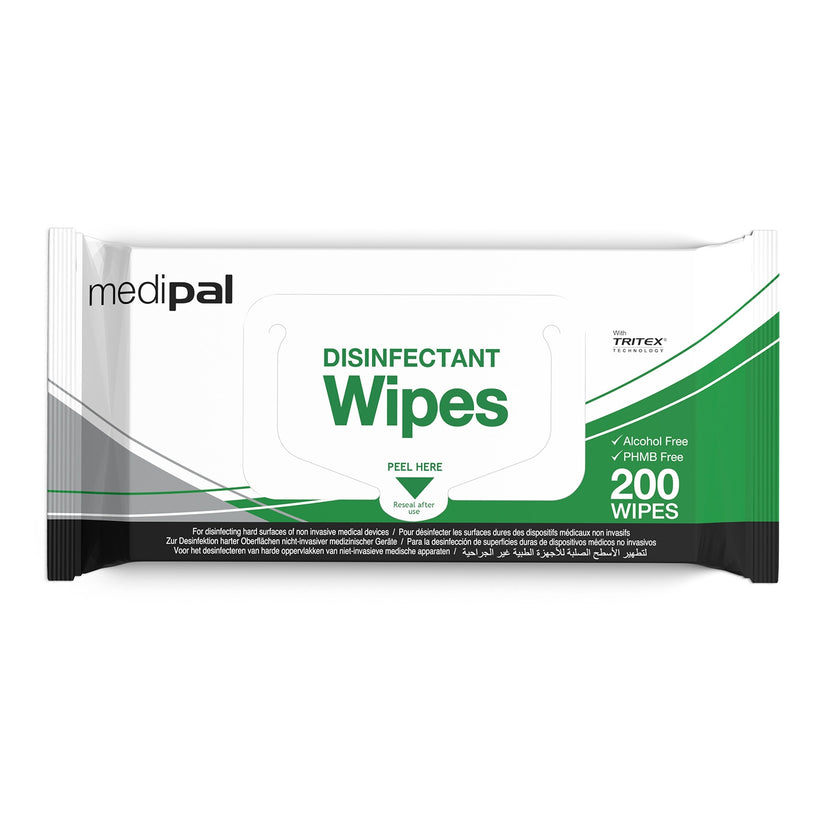 Medipal Disinfectant Wipes Pack of 200 Medisave UK