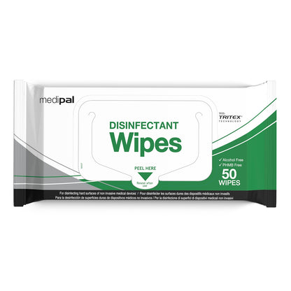 Medipal Disinfectant Wipes - Pack of 50 - MediPal