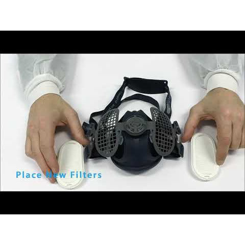GVS Elipse P3 Half Mask Respirator x 1 (Small-Medium)