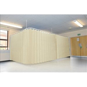Disposable Curtains Universal Fit Medium 3600mm x 2000mm - Sand x 10 - Opal Health