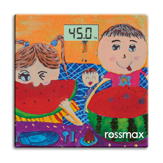 Rossmax WB100 Super Slim Electronic Personal Weighing Scales (Yummy Yummy) - Carey Medical
