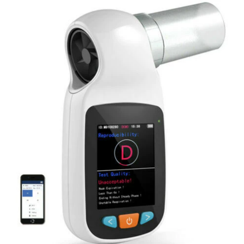 Contec Spirometer Hand-held Spirometer Bluetooth Lung Monitor