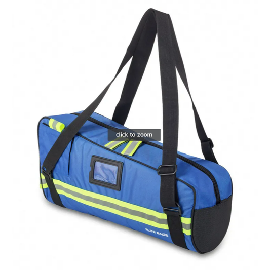 MINI TUBE's Small Oxygen Carrier Bag - Blue Polyester