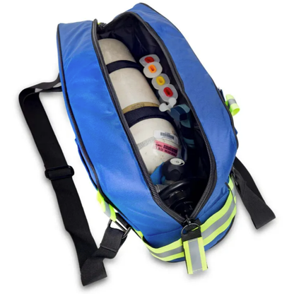 MINI TUBE's Small Oxygen Carrier Bag - Blue Polyester