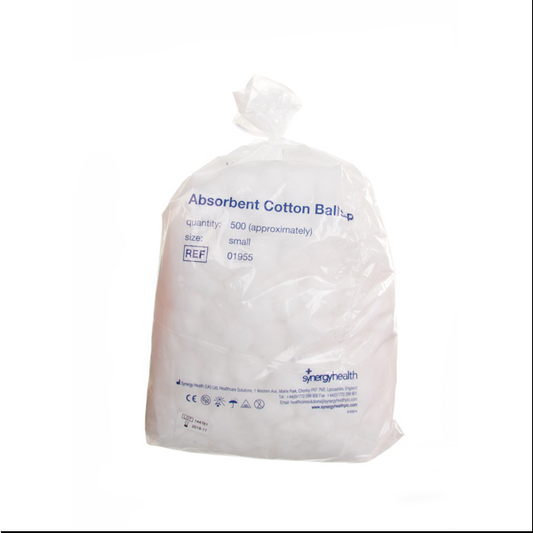 Cotton Wool Balls - Sterile - Pack of 100 - Bunzl Catering Supplies