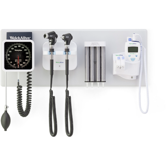 Welch Allyn Green Series 777 Integrated Wall System with PanOptic Basic LED Ophthalmoscope