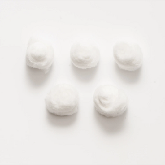 Sterile Cotton Wool Ball Large Pack of 5 - Rocialle