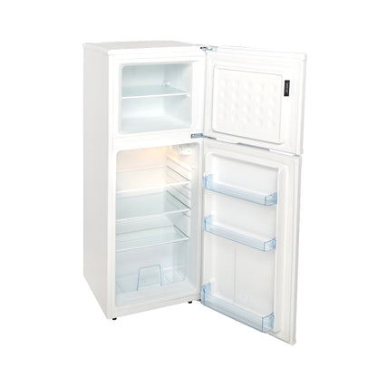 LC SCS136W essenChill Fridge Freezer Solid Door White 100/36L