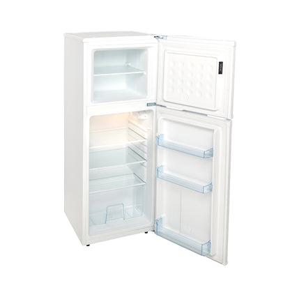 LC SCS136W essenChill Fridge Freezer Solid Door White 100/36L - Lec