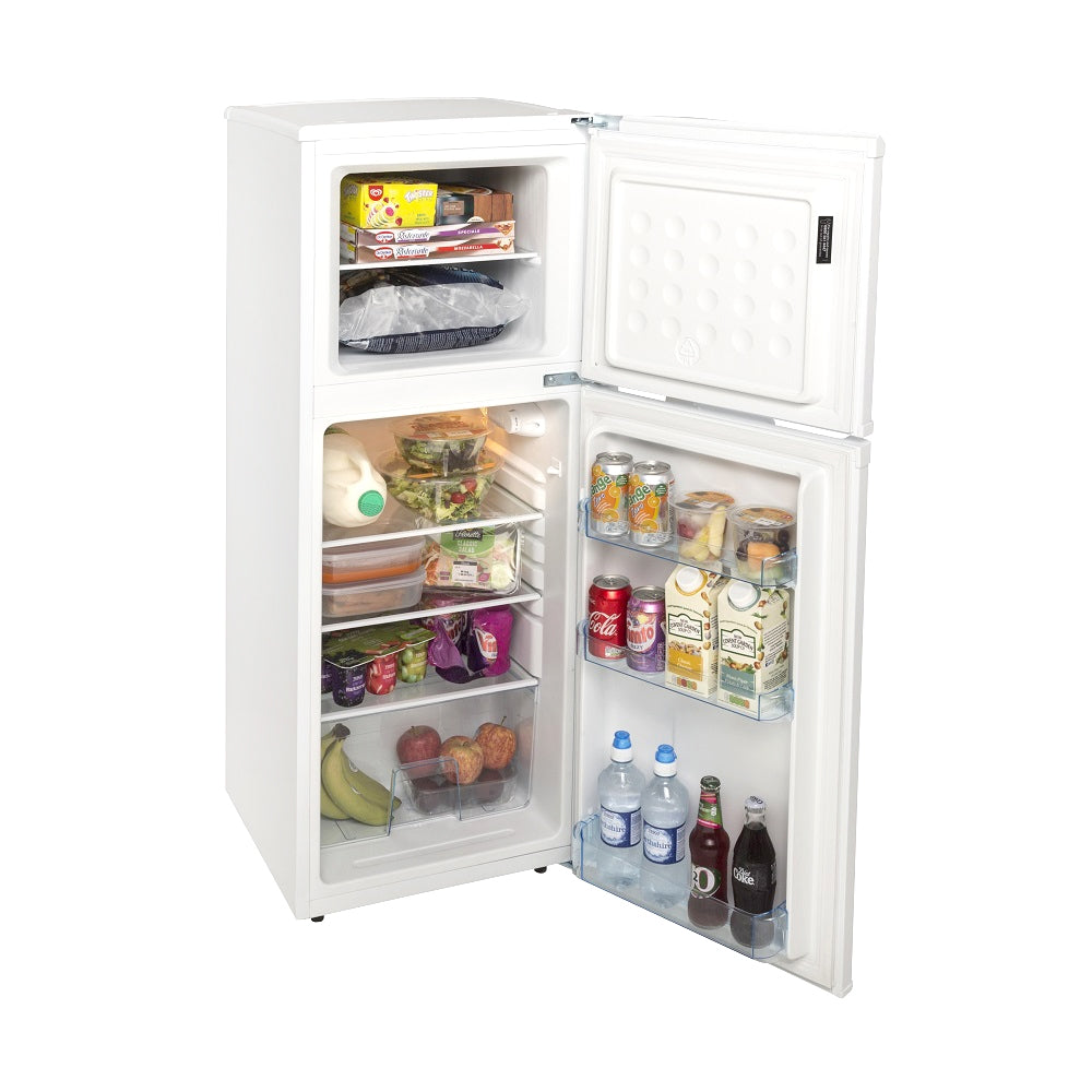 LC SCS136W essenChill Fridge Freezer Solid Door White 100/36L - Lec