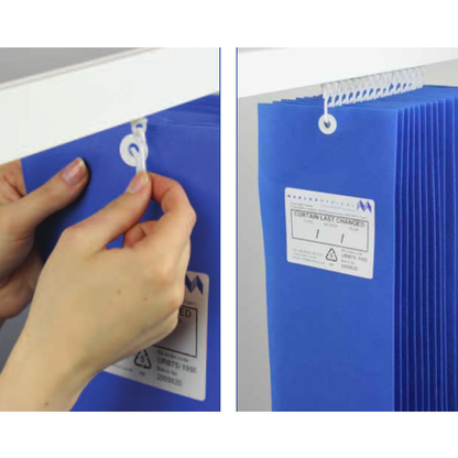 Marlux Seahorse Hooks for Disposable Curtains - Pack of 200 - Marlux