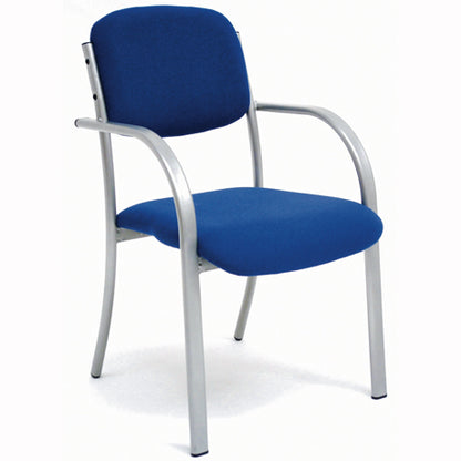 Flex Metal Stacking Upholstered Chair