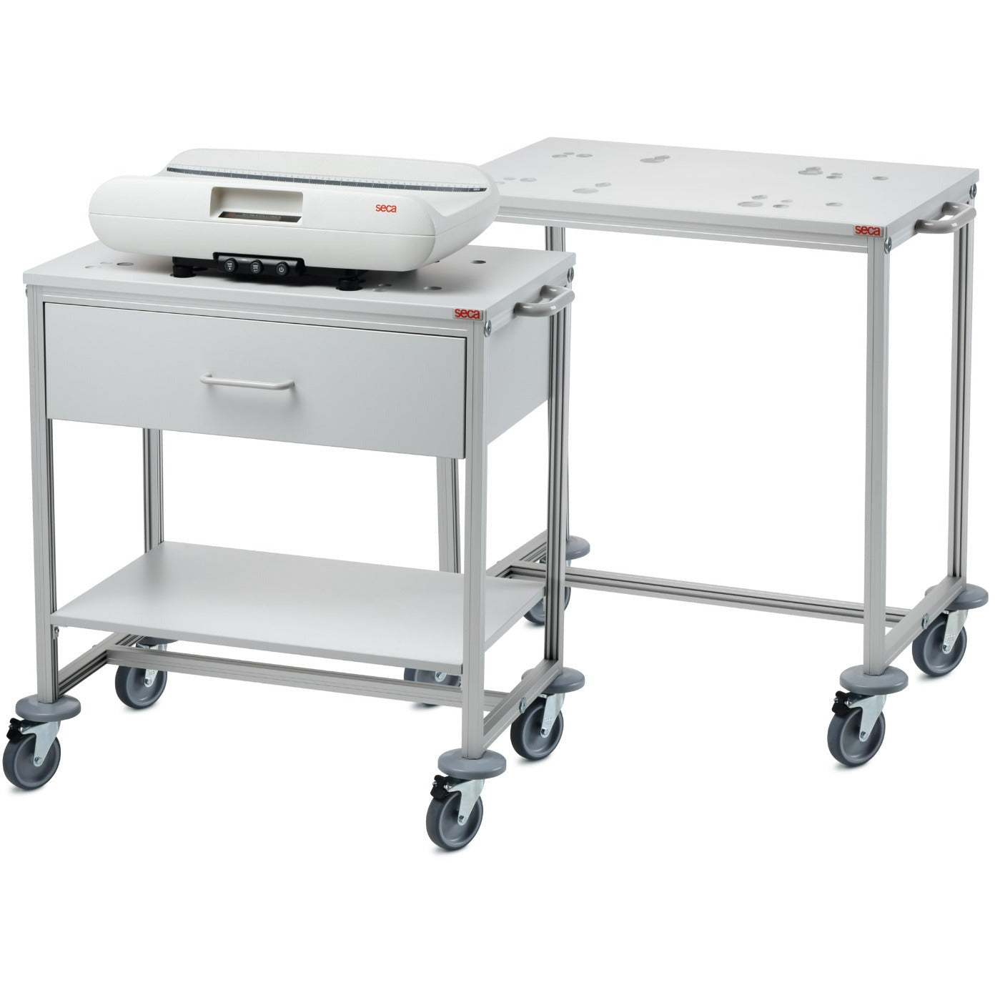 Trolley for Seca Baby Scales - Integrated Drawer