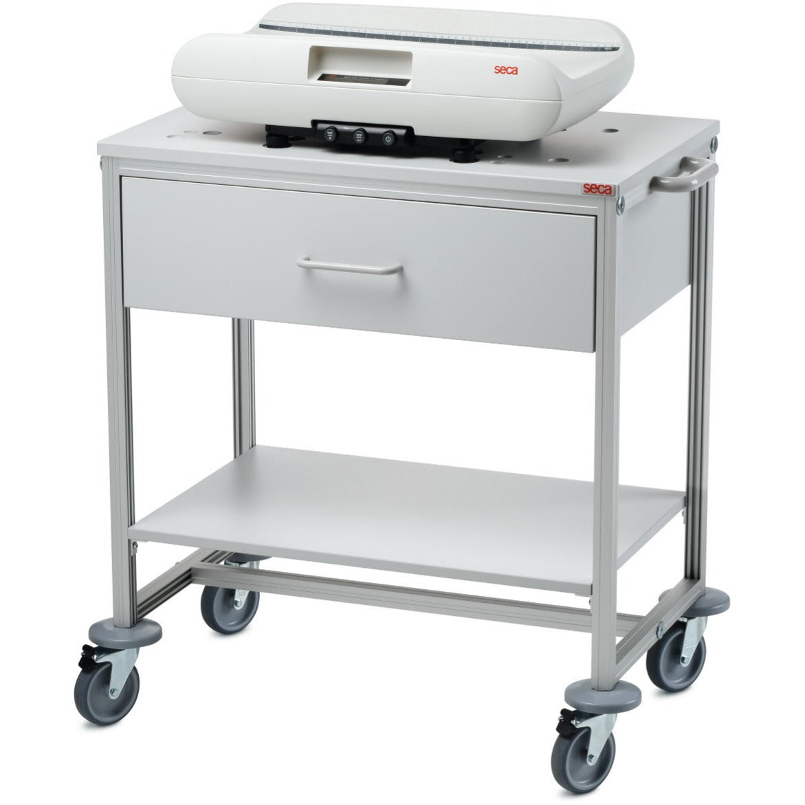 Trolley for Seca Baby Scales - Integrated Drawer - 