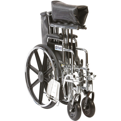 Sentra EC Wheelchair With Footrests 26"