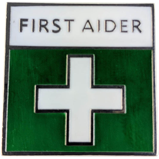 First Aider Badge - Metal