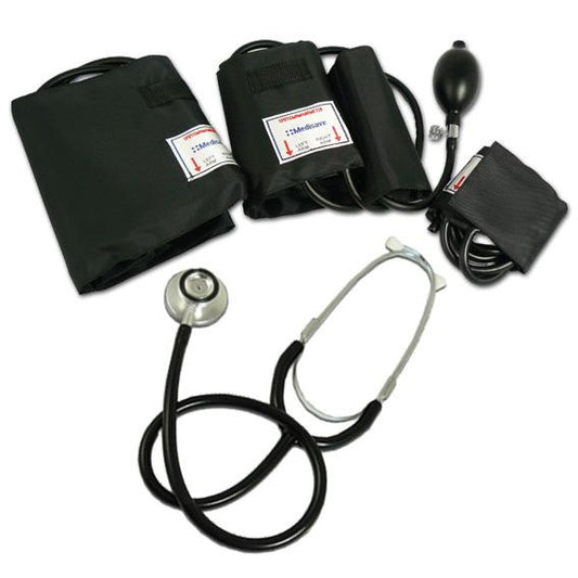 Aneroid Sphyg Family Practice Kit with Stethoscope Bundle