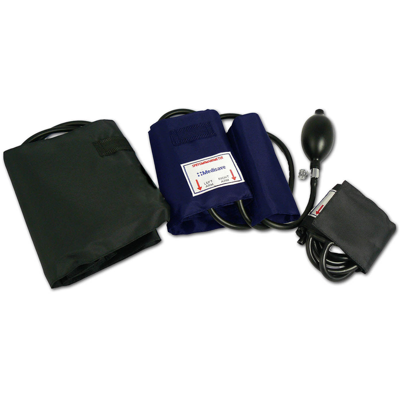 Aneroid Sphyg Family Practice Kit: Small, Medium & Large Cuffs - Medisave Professional