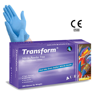 Aurelia Transform Nitrile Gloves - Pack of 200 - Small - Aurelia Gloves