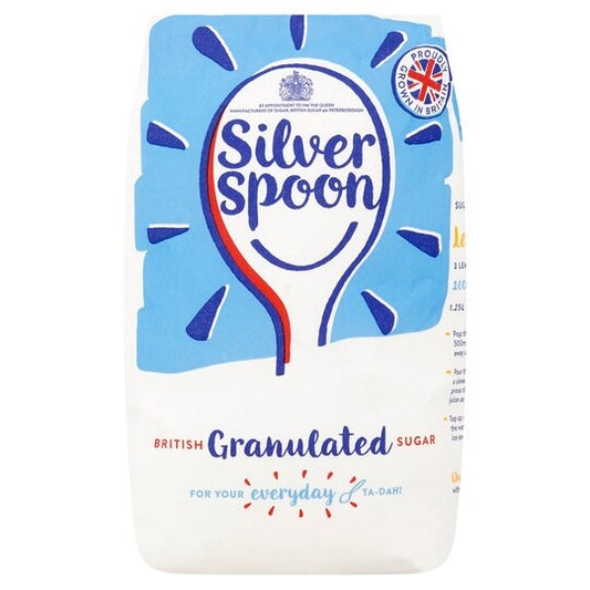 1kg Granulated Sugar - Silver Spoon